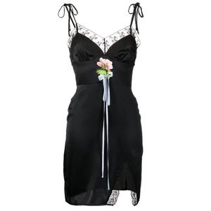 Cynthia Rowley Silk Slip Mini Dress